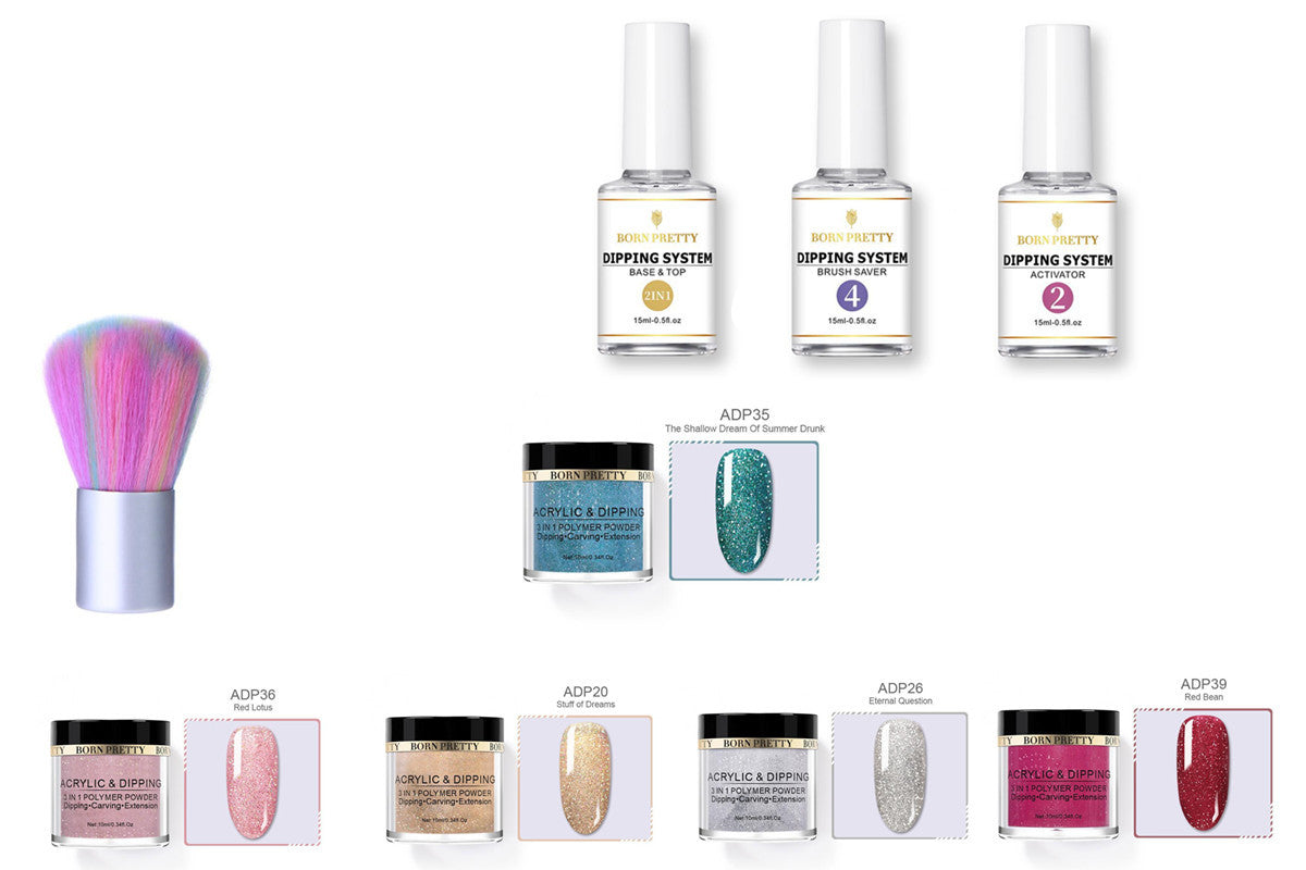 Nail Infiltration Powder – Sticky Nail Art Powder for Polish Designs